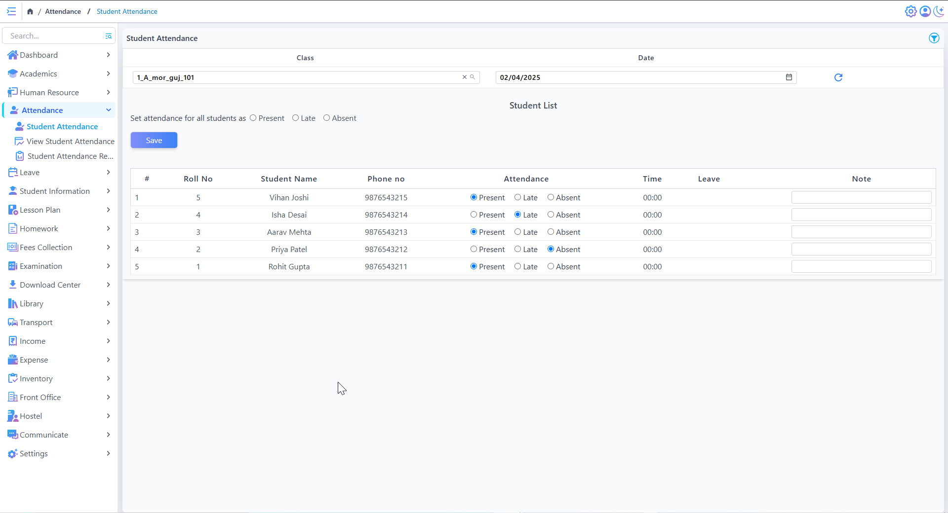 Geometric art installation